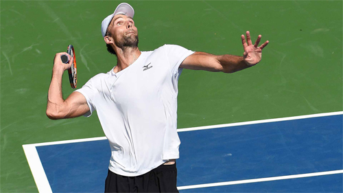 Karlovic giống như một cỗ máy bền bỉ trong làng quần vợt. Ảnh: Reuters