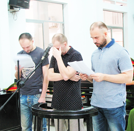 3 bị cáo trước tòa