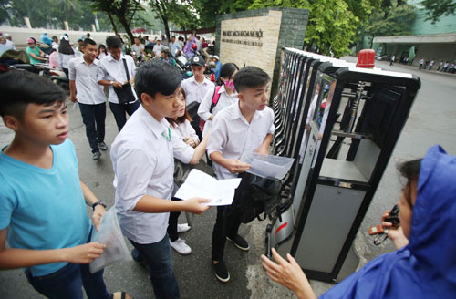 Dự kiến chỉ còn 5 bài thi trong kỳ thi THPT quốc gia 2017