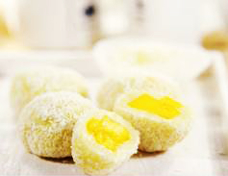 Cách làm bánh dẻo nhân trái cây cho Tết Trung thu