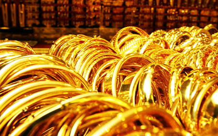 Giá vàng khởi sắc đồng loạt tăng mạnh
