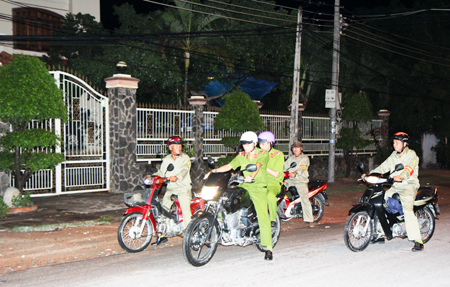 Góp phần giữ gìn an ninh trật tự