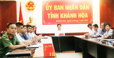 Tổ chức họp khẩn ứng phó với bão số 4