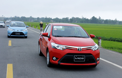 Toyota Vios hiện tại.