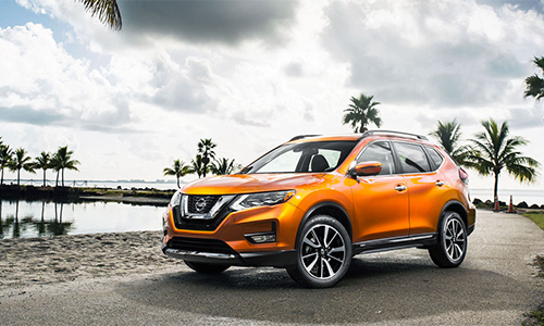 Nissan Rogue 2017, tên gọi khác của Nissan X-Trail tại thị trường Mỹ.