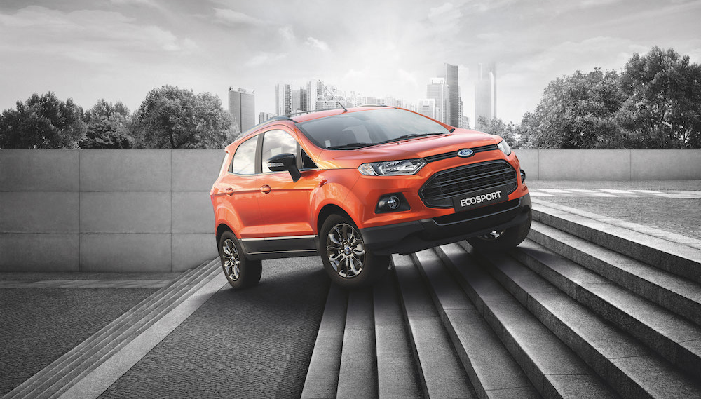 Ford EcoSport Titanium Black Edition với thiết kế thể thao hơn