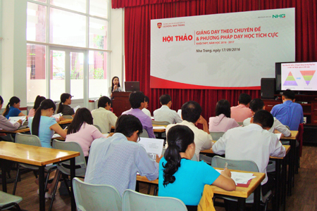 Hội thảo phương pháp dạy học tích cực khối THPT