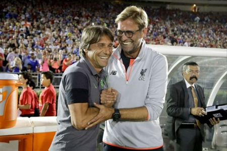 Jurgen Klopp – Antonio Conte, cuộc đối đầu giữa 2 huấn luyện viên có cá tính mạnh.