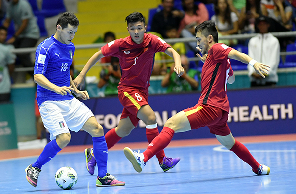 Việt Nam vượt qua vòng bảng FIFA Futsal World Cup 2016