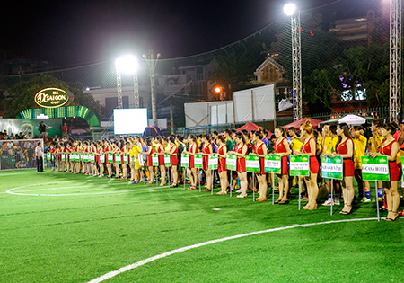 32 đội bóng tham dự Cúp Bia Sài Gòn cụm Khánh Hòa