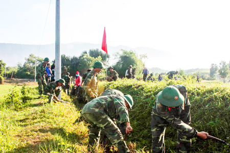 Gắn kết tình quân dân