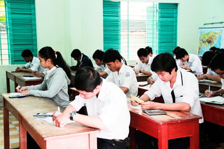 Đề thi minh họa THPT quốc gia năm 2017: Vừa sức, kiến thức rộng