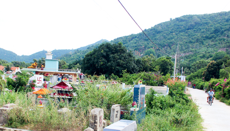 Xã Đại Lãnh: Thiếu đất nghĩa trang