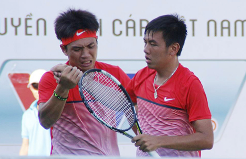 Hoàng Nam - Hoàng Thiên vô địch đôi F5 Futures