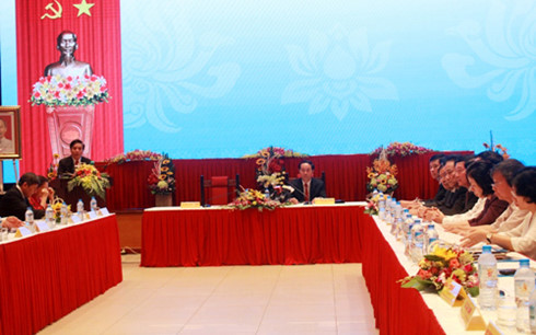 Chủ tịch nước làm việc với Tổng Liên đoàn Lao động Việt Nam