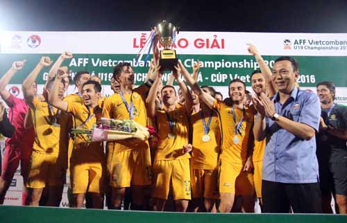 Thắng đậm Thái Lan, Australia vô địch U19 Đông Nam Á