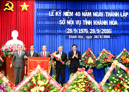 Sở Nội vụ kỷ niệm 40 năm ngày thành lập