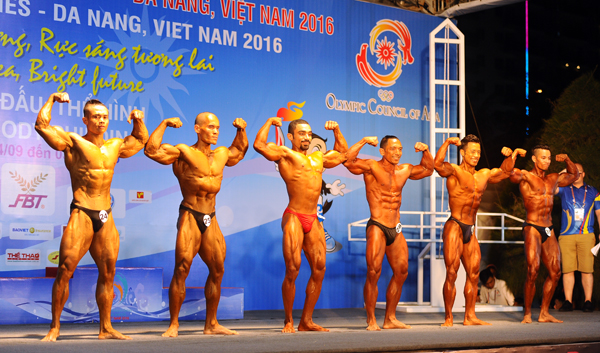 Thể hình bãi biển bước vào ngày thi đấu cuối cùng tại ABG5 - Ảnh Văn Duy