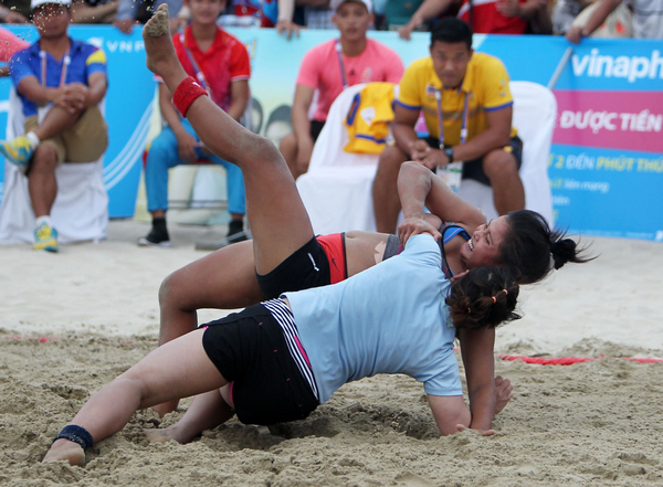 ĐT Vật Việt Nam giành vị trí nhất toàn đoàn tại ABG5 - Ảnh Quốc Khánh