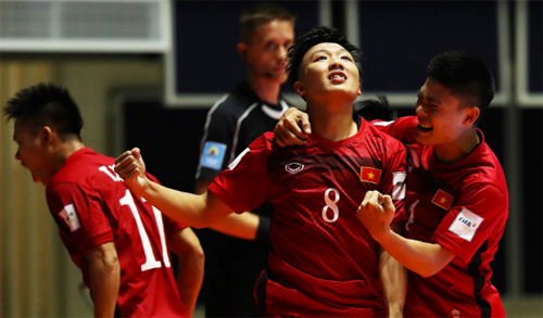 Minh Trí và các đồng đội đã để lại nhiều ấn tượng mạnh ở World Cup 2016. Ảnh: VnExpress.net