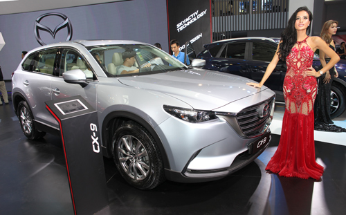 CX-9 thế hệ mới tại Vietnam Motor Show 2016. Ảnh: Lương Dũng.