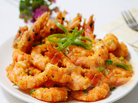 Tôm xốt trứng muối vừa ngon lại dễ làm