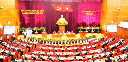 Khai mạc Hội nghị lần thứ tư Ban Chấp hành Trung ương Đảng khóa XII