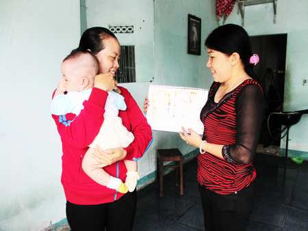 Một cán bộ dân số yêu nghề