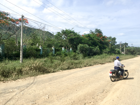 Khu vực sẽ được cải tạo lưới điện tại huyện Cam Lâm