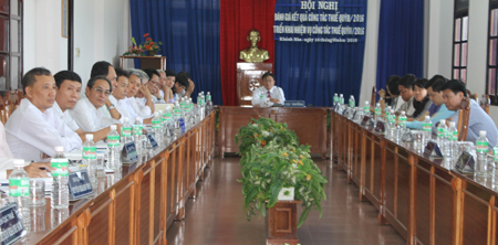 Đẩy mạnh công tác quản lý nợ và cưỡng chế nợ thuế