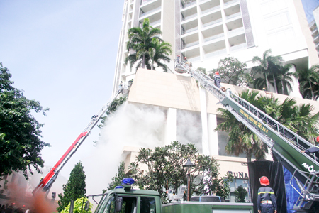 Diễn tập chữa cháy và cứu nạn quy mô lớn