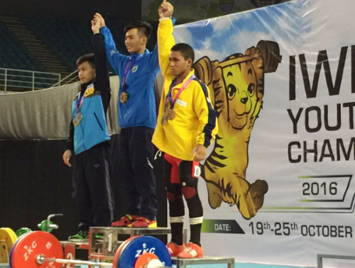 Lê Nguyễn Quốc Bảo được đánh giá là niềm hi vọng cho tương lai của cử tạ Việt Nam.