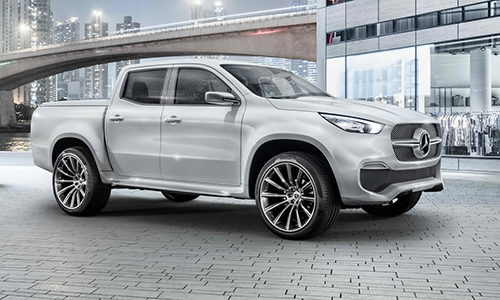 X-class concept - bán tải hạng sang đầu tiên của Mercedes