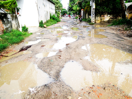 Mong được nâng cấp đường