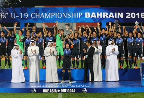 U19 Nhật Bản vô địch giải U19 châu Á. (Ảnh: AFC).