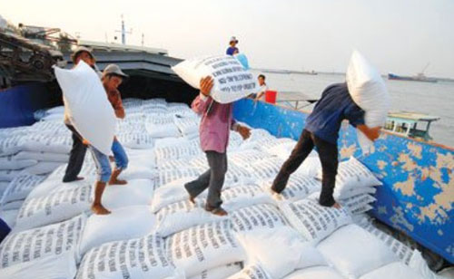 Vận chuyển gạo xuất khẩu tại Cảng Sài Gòn