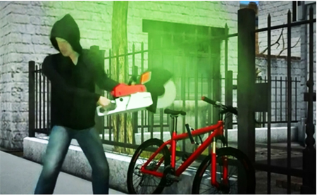 Khóa xe phun khí độc ngăn kẻ trộm như thế nào