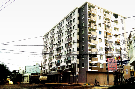 Vướng mắc ở Chung cư An Thịnh