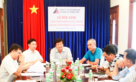 Nhà nước giữ 99,75% vốn điều lệ tại Công ty Cổ phần Thương mại và Đầu tư Khánh Hòa