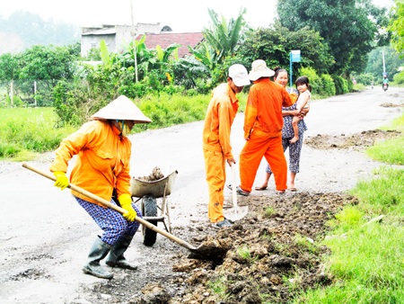 Khắc phục thiệt hại do mưa lũ