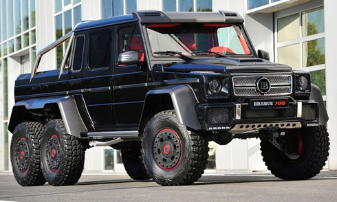 Brabus G63 6x6 giá 1,35 triệu USD.