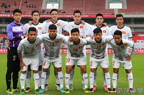 U22 Việt Nam ra sân với những cầu thủ giàu kinh nghiệm thi đấu ở V-League và các tuyển trẻ của Việt Nam.