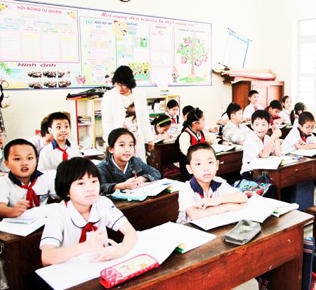 Học sinh Trường Tiểu học Phước Hòa 2 (TP. Nha Trang)
