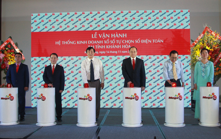 Hệ thống kinh doanh xổ số điện toán có mặt tại Khánh Hòa