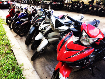 Những chiếc xe máy đắt tiền được thu hồi