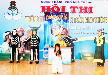 Một tiết mục biểu diễn tại hội thi