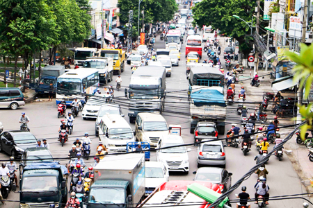 Hạ tầng giao thông TP. Nha Trang đang quá tải