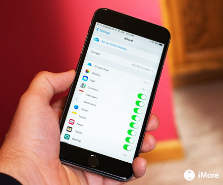 Bạn có thể kích hoạt hoặc vô hiệu hóa nhiều tùy chọn sao lưu dữ liệu iPhone lên iCloud, ngoại trừ lịch sử cuộc gọi