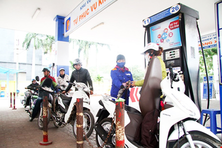 Giá xăng dầu tăng từ 19h hôm nay