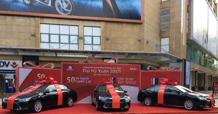 Chiêm ngưỡng dàn giải thưởng "siêu khủng" chờ khách hàng tới rước